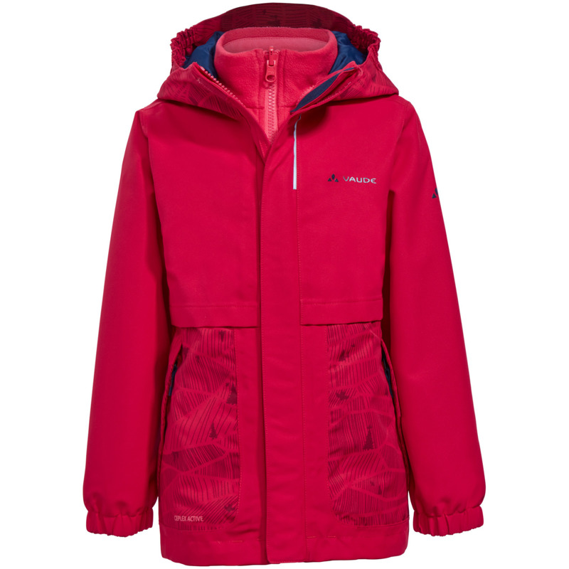 10,62€ auf VAUDE Kids Campfire 3in1 Jacket Girls (40604_990) crocus/pink sparen