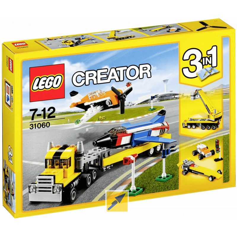 LEGO Creator - 3 in 1 Flugschau-Attraktionen (31060) mit 15,01€ Ersparnis