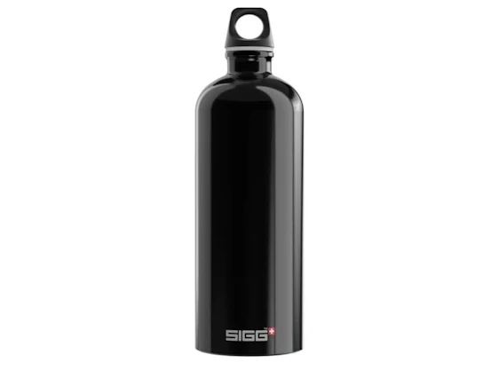 Sigg - Alu Trinkflasche 1L in schwarz für 15,39€(statt 20,34€)