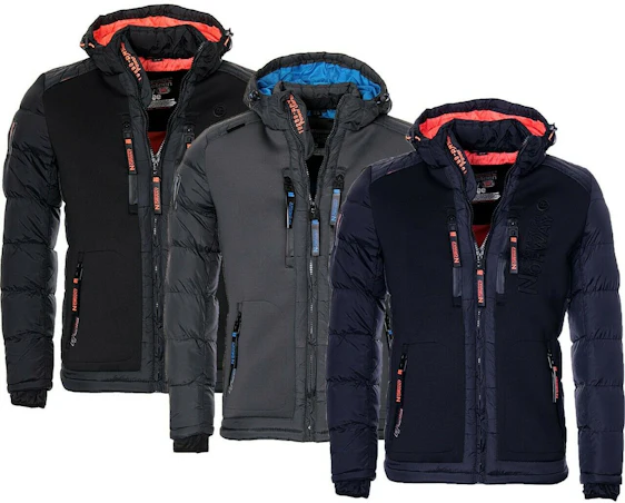 Geographical Norway warme Herren Winterjacke