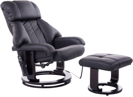 Homcom Fernsehsessel + Hocker für 195€ - mit Wärme- und Massagefunktion