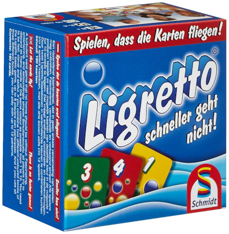 Schmidt Spiele 01101 - Ligretto, blau für 6,99 EUR