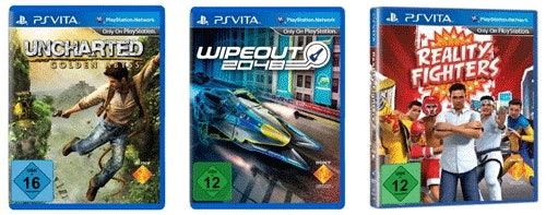 PS Vita Games - Uncharted 3 für 24€ / Wipeout 2048 für 19€ / Reality Fighters für 12€