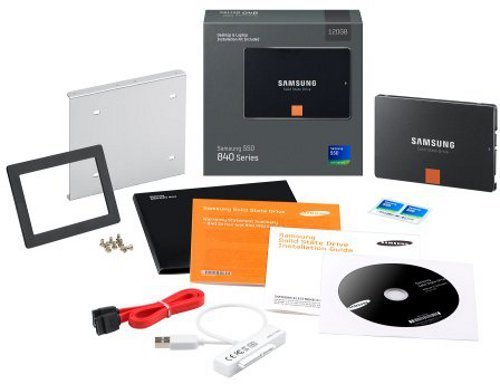 Samsung 840 Series All-in-One Installation Kit interne SSD-Festplatte 250GB (6,4 cm (2,5 Zoll), 512MB Cache, SATA III) anthrazit