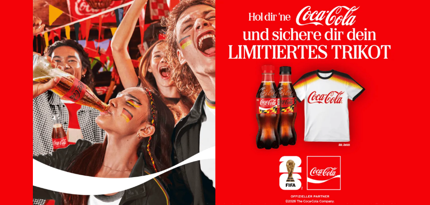 Kostenloses EM-Trikot sichern! ⚽️ Coca-Cola QR-Code-Aktion gestartet 🥤
