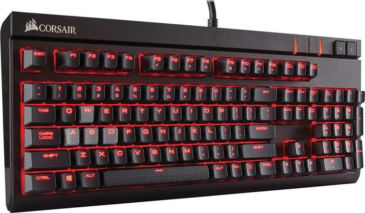 Corsair Gaming STRAFE Cherry MX Red, Tastatur für 85,89 EUR inkl. Versand