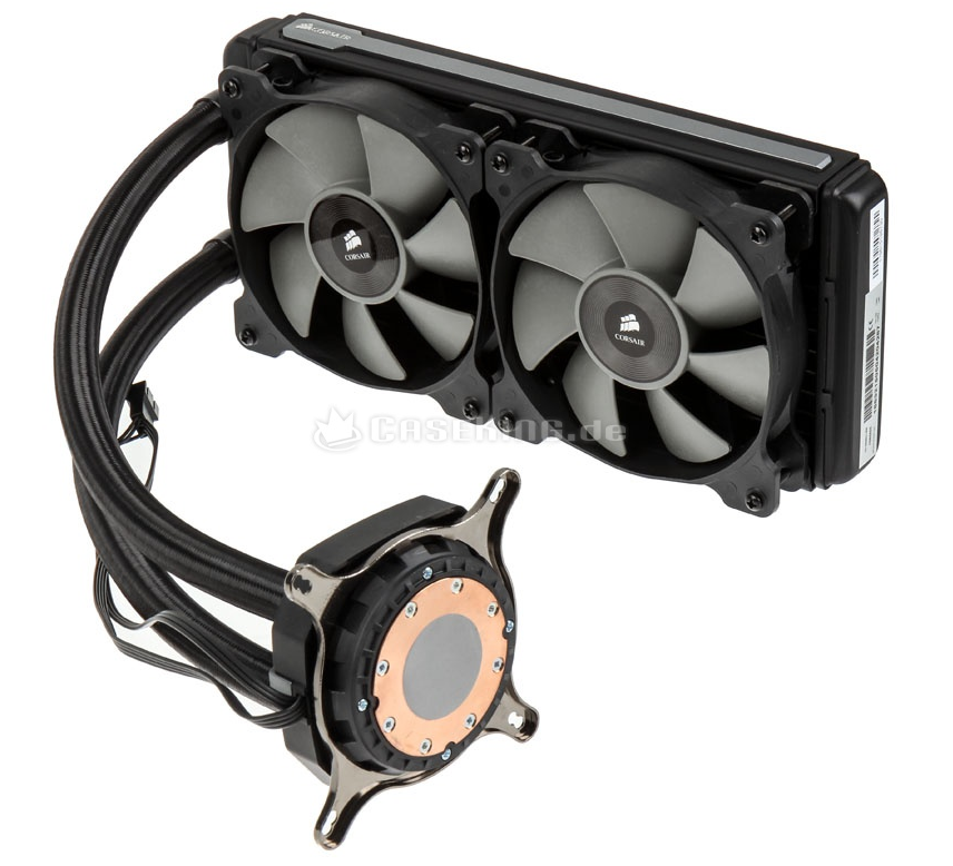 Corsair H100i GTX - Komplett-Wasserkühlung für 94€