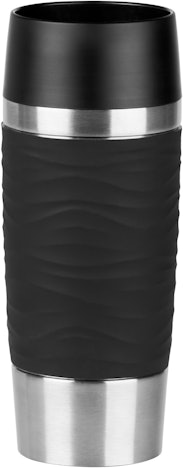 Emsa Travel Mug Waves Thermobecher 0,36 L für 14€ – auslaufsicherer Quick-Press-Verschluss