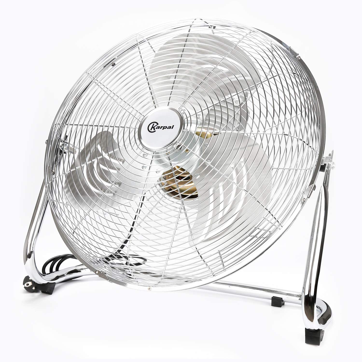BMOT 120 Wattboden ventilator, 50 cm Durchmesser, 4 Laufgeschwindigkeiten,hoher Luftdurchsatz, Tragegriff，Neigungswinkel verstellbar