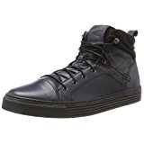 camel active Herren Bowl 32 Hohe Sneaker, Blau (Denim/Black), 40.5 EU