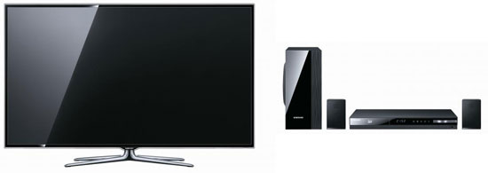 Samsung UE40ES6750 und Samsung HT-E 4200 für 683€ - 40" 3D-LED-TV mit 2.1-3D-Blu-ray-Player