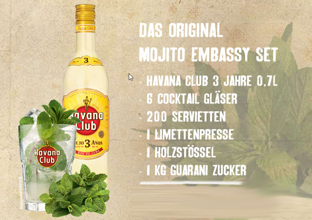 6 Cocktail-Gläser, Limettenpresse, Holzstößel, Zucker und Zuckerdose für 8€ *UPDATE*