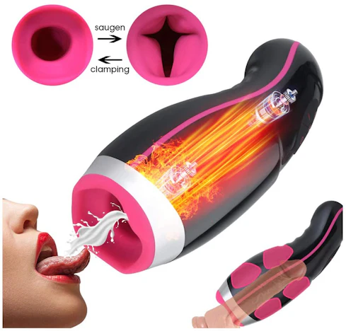 Für IHN - Masturbator mit Vibration+Saugfunktion (40% Rabatt-Coupon, Amazon)