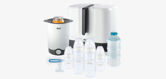 Rundum-Sorglos-Set für den Nachwuchs! 👶 NUK First Choice+ Complete Fütterungsset für nur 102€