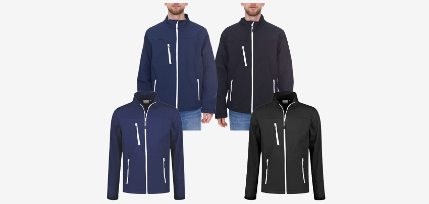 Santino Softshell-Jacke für 19€ 🤩 - wasserabweisend, atmungsaktiv, Slim Fit