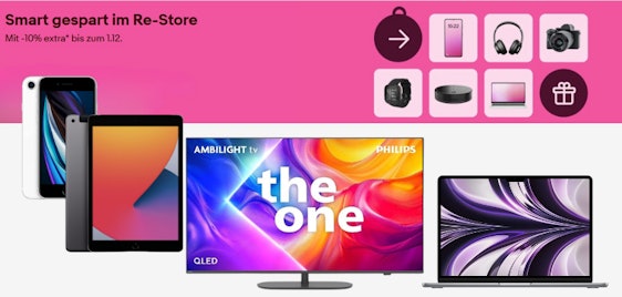 Starke eBay Schnäppchen 💪 10% Rabatt auf Refurbished-Produkte (auch Apple) | z.B. Homepod mini für 75€