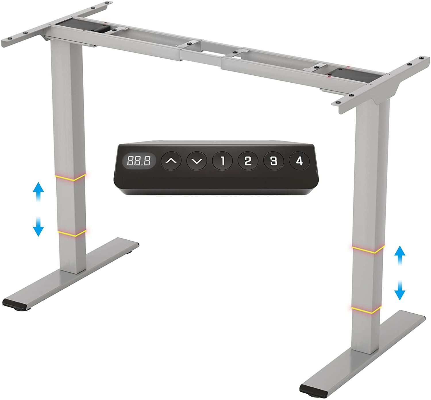 Flexispot EC5 für 230€ - Höhenverstellbares Tischgestell mit 100kg Traglast und Memory-Funktion, + gratis Monitorhalter