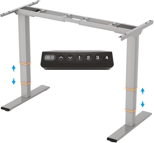 Flexispot EC5 für 230€ - Höhenverstellbares Tischgestell mit 100kg Traglast und Memory-Funktion, + gratis Monitorhalter