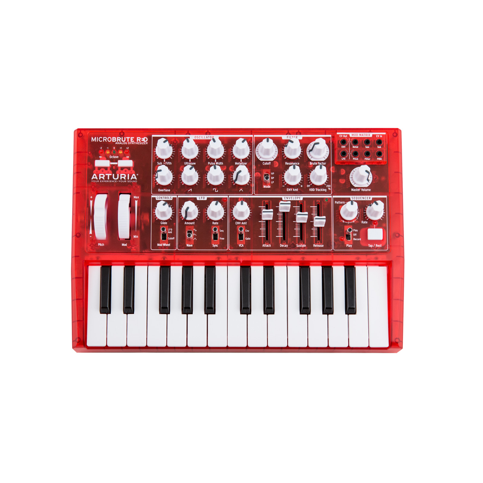Midi Controller Arturia MicroBrute RED für 249 EUR inkl. Versand