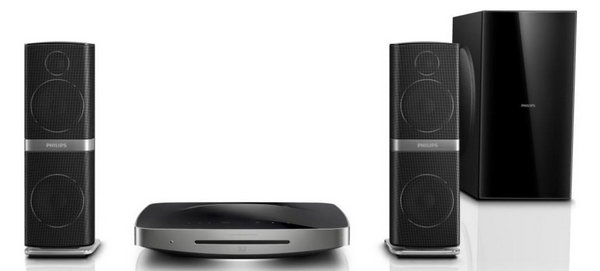 Philips HTB7250D/12 2.1 Heimkinosystem für 309€ - 3D, 500 Watt, HDMI, ARC, NetTV, WiFi