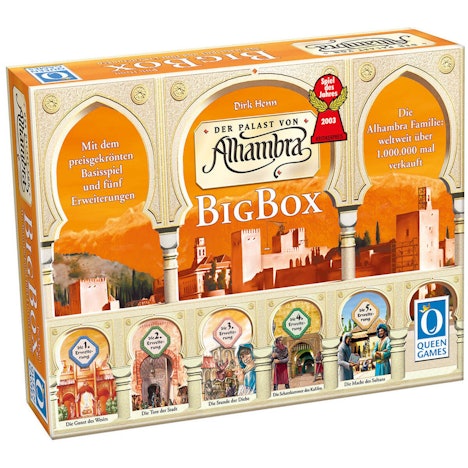 Queen Games Alhambra Big Box, Spiel des Jahres 2003