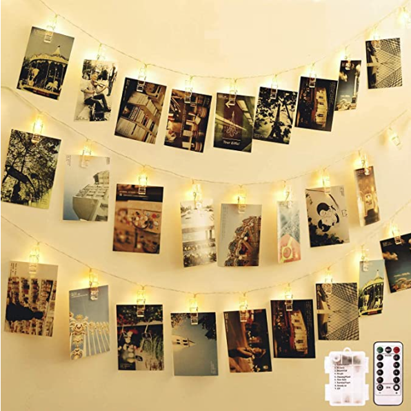 YOOYEE LED Foto Clips Lichterketten