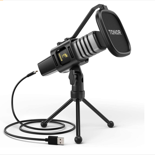 38% OFF TONOR USB Mikrofon Nierencharakteristik Kondensator mit Ständer für 23,99 EUR