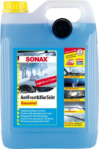 SONAX 03325050 Antifrost &amp; Klarsicht Konzentrat 5 liter für nur 6,51 EUR
