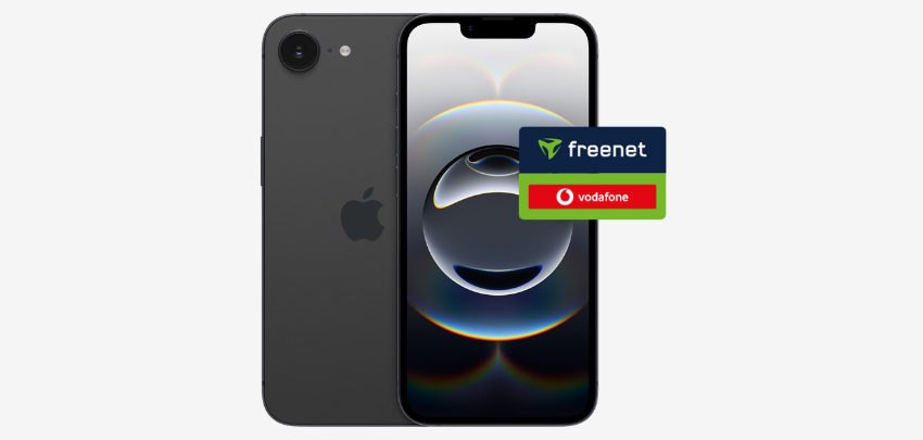 50€ Wechselbonus 📲 Apple iPhone 16e für 149€ im 20GB Vodafone Tarif für 19,99€ mtl.