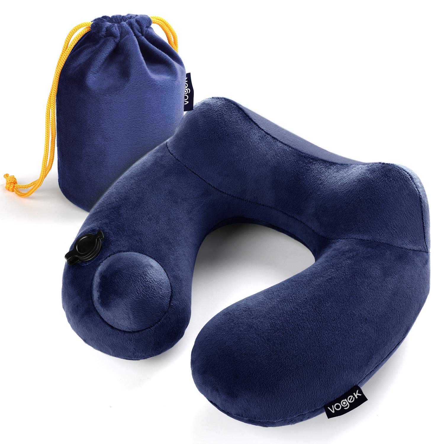 VOGEK Aufblasbares Nackenkissen für 4,8€