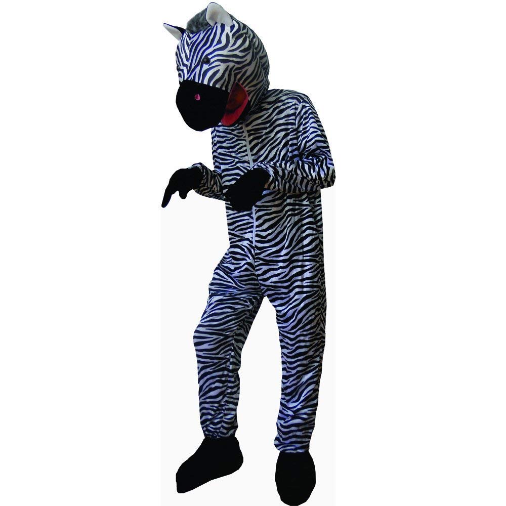 Dress Up America gestreiftes Zebra Kostüm für 6,64 EUR [4 - 6 Jahre]