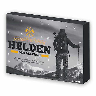 itenga XL Männer Adventskalender "Helden des Alltag"