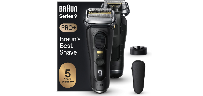 Braun Series 9 Pro+ 9510s für 229€ - Akku Rasierer inkl. Trimmer, Nassrasur möglich 