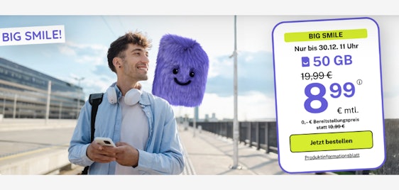 Krasse Preise! 💣 BigSIM 5G Allnet-Flats | z.B. 3 GB für 2,99€