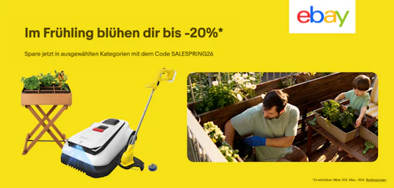 eBay: 20% Rabatt auf Haus, Garten & Werkzeug 🏠🌿 z.B. Kräuter-Hochbeet für 20€