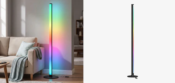 VASAGLE Dimmbare LED-Stehlampe für nur 28€ 💡perfektes Stimmungslicht fürs Wohnzimmer