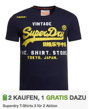 Superdry Tshirts Rabatt
