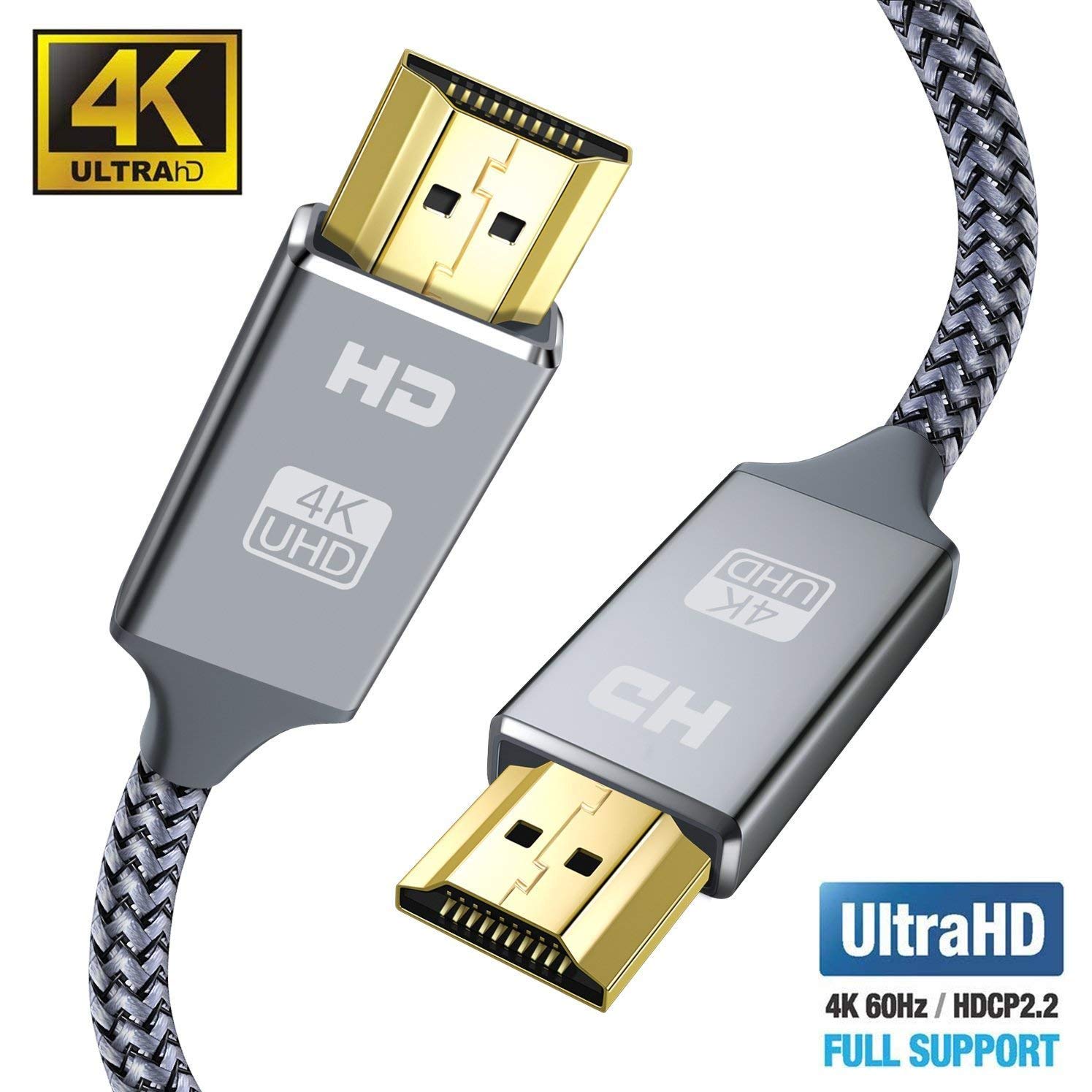 30% Rabatt Snowkids 2m HDMI Kabel HDMI 2.0 a/b Highspeed mit Ethernet