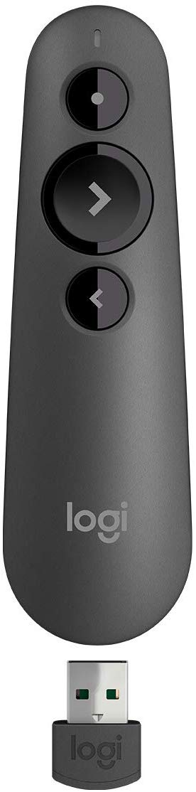 Logitech R500 Laser-Presenter mit Bluetooth und USB-Verbindung