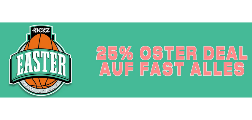 Kickz: 25% Oster-Rabatt auf fast alle Artikel - z.B.: Jordan Jumpman Pro für 90€