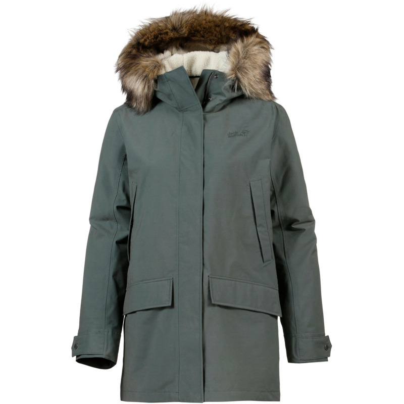 Jack Wolfskin Helsinki Jacket Women greenish grey mit 140,95€ Rabatt