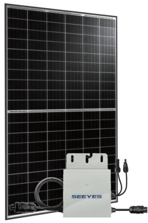 Envertech EVT300 Modulwechselrichter + Talesun 330Wp Solarmodul für 299€ – 300 Watt Mini-Solaranlage mit Schindeltechnik-Modulen