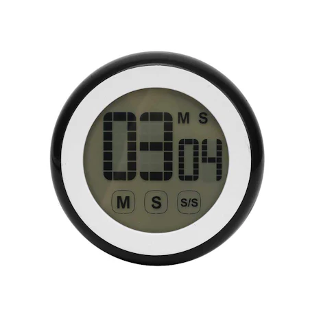 Rund Magnetic Küchenuhr Lauter Alarm LCD-Digitalanzeige Touch Screen Kochen Timer Studie Countdown Elektronische Zeit