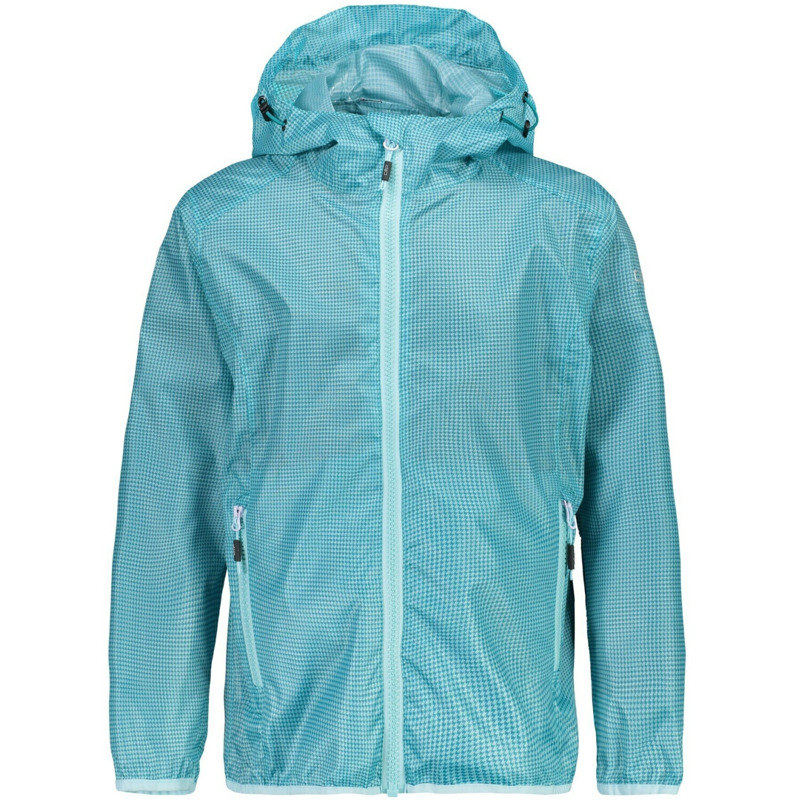 CMP Girl Packable Ripstop Jacket With Microcheck (3X57725-18YC) curacao anice mit 32% Ersparnis