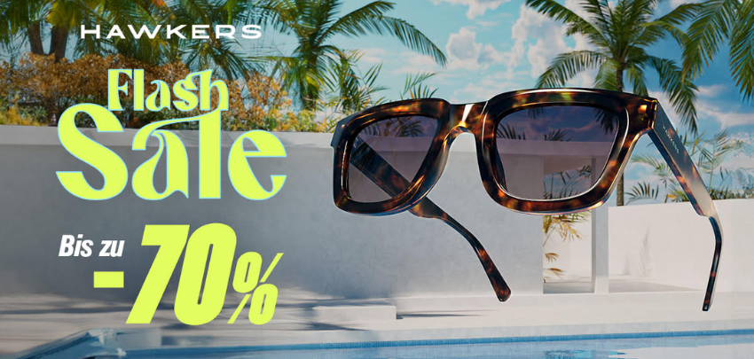 Flash Sale! ⚡😎 Bis zu 70% Rabatt auf Hawkers Sonnenbrillen - z.B. Bestseller "One" für 21€
