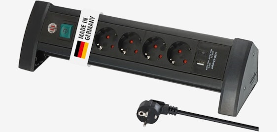 Brennenstuhl Office-Line für 27€ - 4-fach Steckdose fürs Büro, USB-C PD