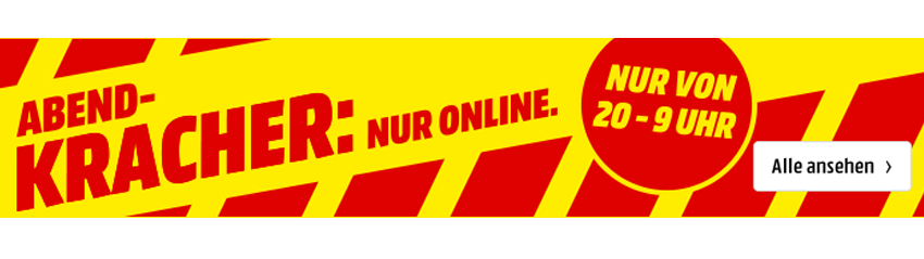Media Markt Abend-Kracher - Bis zu 52% sparen bei der großen Outlet-Aktion