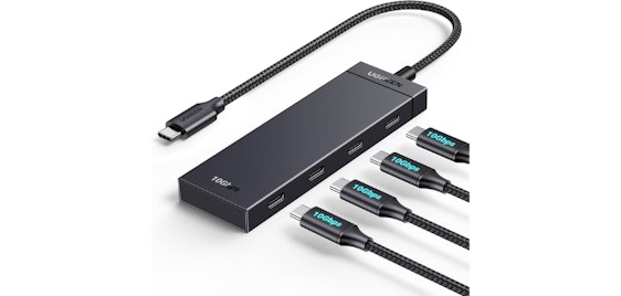 Ugreen USB-C Dock 15852 für 14€ ⚡ – 4-in-1 USB-Dockingstation 10 Gbps Datenübertragung