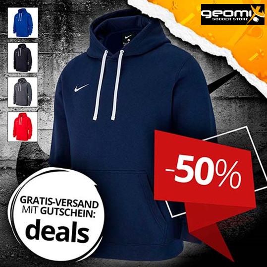 50% Rabatt + gratis Versand bei Geomix – z.B.: Under Armour Kapuzenjacke für 43€