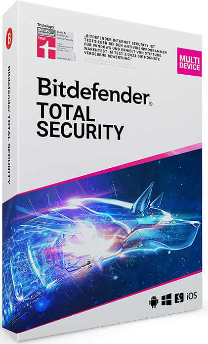 Bitdefender Toal Security 180 Tage kostenlos testen 